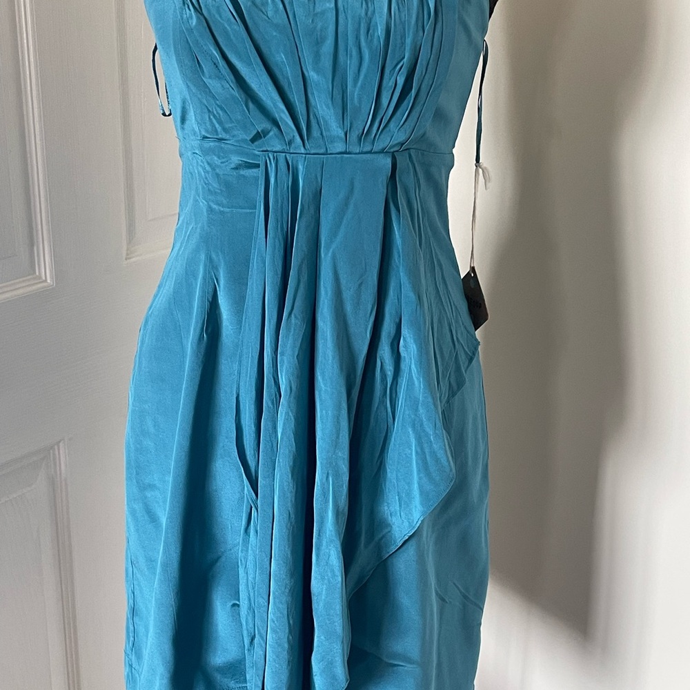 Oasis strapless dress